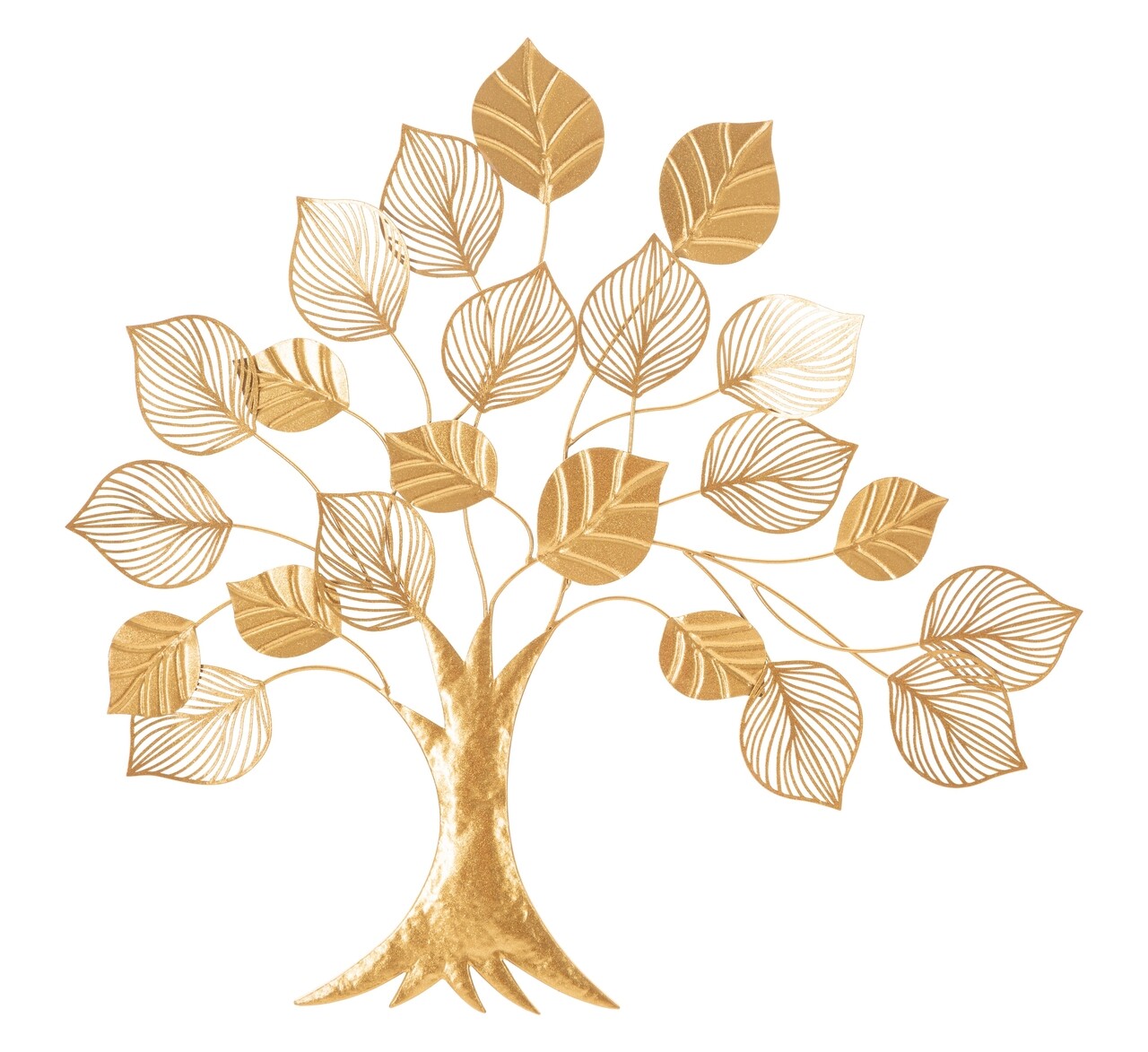 Decoratiune pentru perete, Mauro Ferretti, Albero Goldy, 81 x 2.5 x 78 cm, fier, multicolor - imagine 7